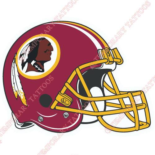 Washington Redskins Customize Temporary Tattoos Stickers NO.852
